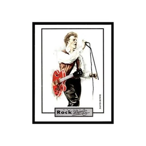 David Bowie 1992 Legends Wall of Fame British Rock Legends #5 Baseball Card EX - Picture 1 of 3