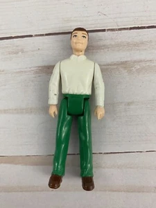 Fisher Price Sweet Streets casa delle bambole papà uomo papà in pantaloni verdi - Foto 1 di 3