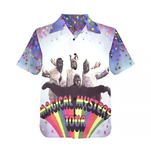 Camicia hawaiana con bottoni. Beatles Magical Mystery Tour - Foto 1 di 5