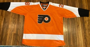 Reebok CCM Claude Giroux #28 Philadelphia Flyers Jersey Orange Size 60 GUC - Picture 1 of 6
