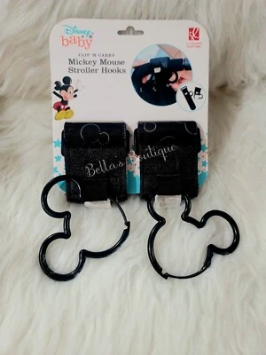GANCHOS PARA COCHECITO DISNEY BABY CLIP 'N CARRY MICKEY MOUSE.  Foto 1 de 4