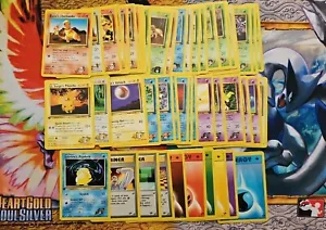 Pokemon 1st Edition Gym Challenge Complete Common Set of 49 cards Good Condition - Picture 1 of 17