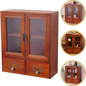 Vintage Wooden Drawer Cabinet Freestanding Display Organizer HALF PRICE!!! - Picture 1 of 10