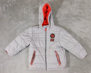 Oshkosh B'gosh Puffer Coats Kids Size 6 Long sleeve Insulated Gray Outdoor - Picture 1 of 12