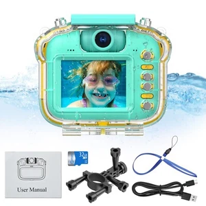 Cámara impermeable para niños Contixo KC1 - 1080P cámara subacuática de video con silicona - Imagen 1 de 8