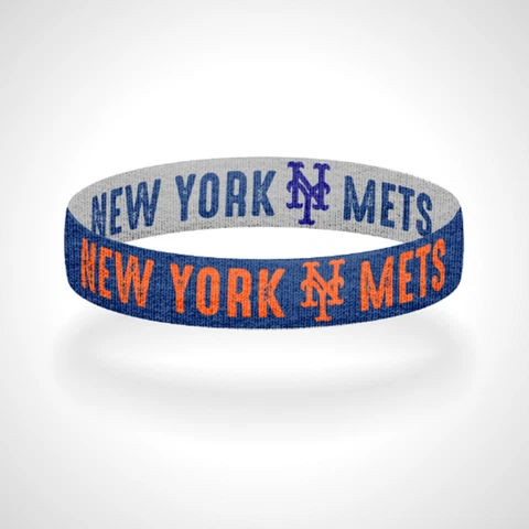 Reversible New York Mets Bracelet Wristband Amazin' Mets Cover