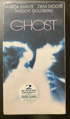 GHOST Sealed VHS Paramount Watermarks swayze moore rare hype sticker - Image 1 of 4