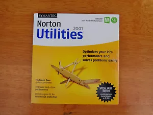 Norton Utilities 2001 5.0 -New Sealed - Picture 1 of 2