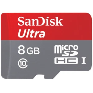 8GB SanDisk Micro SD TF Memory Card 8GB MicroSD Card MicroSD Adapter Reader - Picture 1 of 3