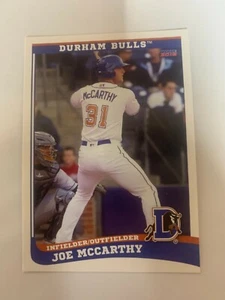 Joe Mccarthy 2018 Durham Bulls Team Card - Picture 1 of 1