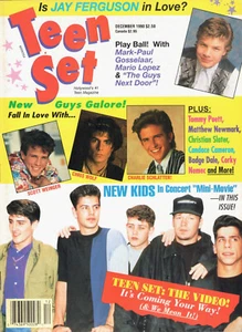 TEEN SET Magazin Dez 1990 - New Kids - Paula Abdul - Jay Ferguson - Bild 1 von 5