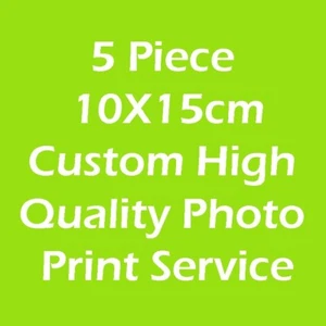 5 Piece 5X 5PCS High Quality Photo Print Service Worlwide Free Shipping - Picture 1 of 1