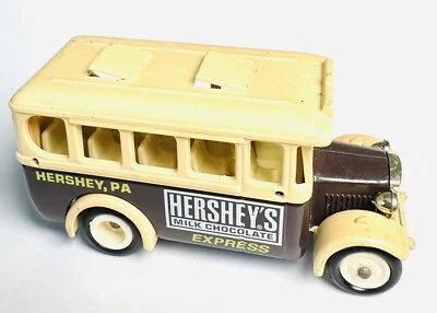 Lledo Days Gone 1935 Dennis Bus - Hershey's Milk Chocolate Express 3” Length Toy - Image 1 of 4