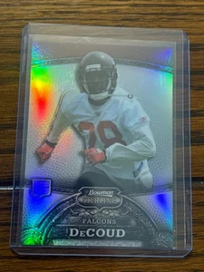 Thomas DeCoud 159/199 2008 Bowman Sterling Refractor Rookie Rc #42 Falcons - Picture 1 of 2