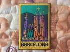 Patch Barcelona Sagrada Familia Spain Cataluña Catalonia Antoni Gaudi UNESCO