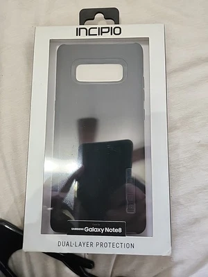 Incipio DualPro Dual-Layer Protective Case for Samsung Galaxy Note8 - Black - Изображение 1 из 2