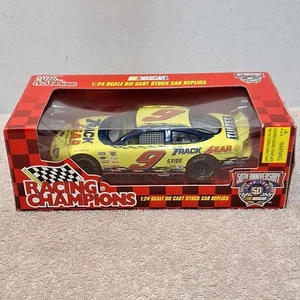 Jeff Burton #9 Track Gear Ford Taurus 1998 Nascar 1/24 DieCast - Picture 1 of 9