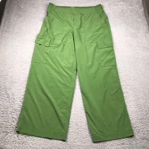 Pantalones cargo de tiro alto Athleta Brooklyn Heights para mujer 16 verdes rendimiento - Imagen 1 de 11