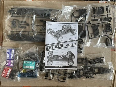 Tamiya DT-03 Chassis Kit * All Parts Bags and Trees * Neo Fighter 58587 - Image 1 of 4