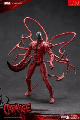 ZD Toys Marvel 9-inch 1/10 Venom Carnage Action Figure Set