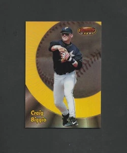 1998 Bowman's Best Craig Biggio #61 ~Houston Astros HOF ~ RARE Refractor #/400 - Picture 1 of 2