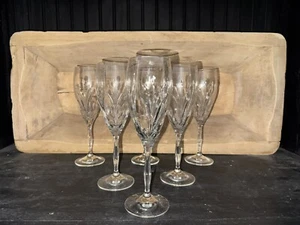 Noritake Rothschild Crystal Champagne Flutes (6) - Picture 1 of 3