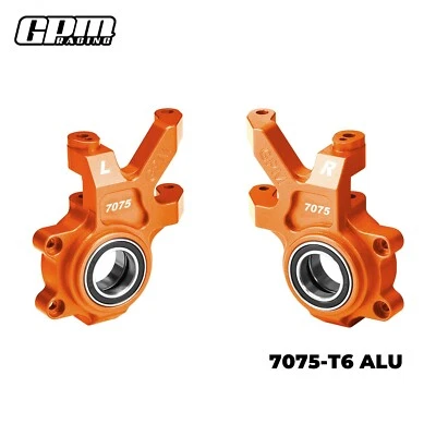 GPM 7075 Alloy Front Oversized Steering Blocks TRAXXAS 1/6 Funco Pro Sand Car 8S - Image 1 of 4