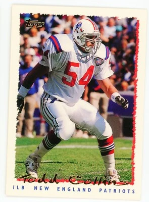 1995 Topps Football Todd Collins Card #379 - Image 1 of 4