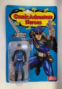 Captain Action Comic Adventure Heroes Actionfigur 3,75" Zica 2019 Neu - Bild 1 von 15