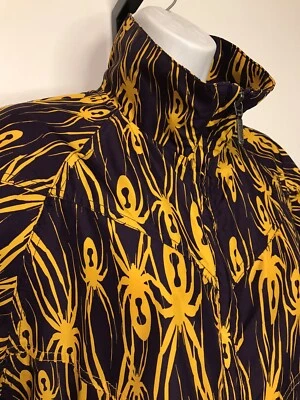 Spyder Lightweight Jacket Junior Cadets Size 16 Purple Orange Spiders Cool! - Image 1 of 4