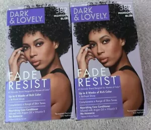 2-Pack~ Dark and Lovely Fade-Resistant Permanent Hair Color ~ Nourishing Formula - Picture 1 of 9