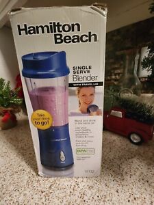Hamilton Beach Single Serve Personal Blender 51132 - Blue - Open Box