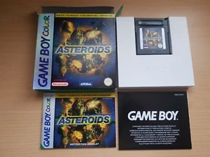 ASTEROIDS - GAMEBOY COLOR - Mint Condition - Boxed, Insert & Instructions - Picture 1 of 4