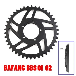 Electric Bicycle Ebike 42T Chain Ring Offset Correction FOR BAFANG BBS01 BBS02 - Picture 1 of 15