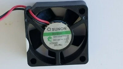 Ref - GM1203PFV1-8 Sunon 12v DC 1.0w Cooling Case 30x30x10mm Fan Assembly (66-6) - Image 1 of 4