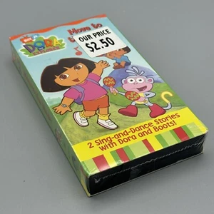 NIck Jr Dora the Explorer Move to the Music 2 Sing and Dance Stories Boots VHS - Picture 1 of 8