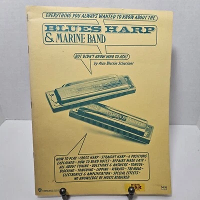 Blues harp & marine band everything you wanted to know alan blackie schackner   - Image 1 of 4