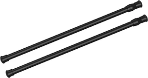 2Pcs Spring Tension Curtain Rod,15.7-28 Inches Adjustable Expandable Pressure Bl - Picture 1 of 12