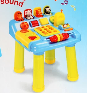 Toddlers Activity Table With Detachable Phone Sound Effects Shapes New in Box - Picture 1 of 5