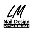 Aufkleber Folie Nail Design Logo Nagelstudio Schaufenster Beschriftung NEU #8029
