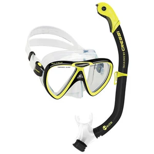 Máscara Cressi Ikarus con combo de snorkel semi-seco Orion - Imagen 1 de 6