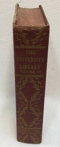 The University Library Book Volume VI 6 Doubleday Doran Hardcover 1936 Vintage - Imagen 1 de 8