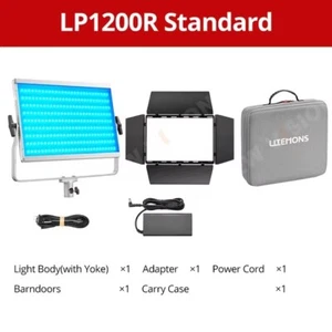 Godox LITEMONS LP1200R RGB Full-Color Led Video Light Panel 1800-10000K Barndoor - Picture 1 of 8