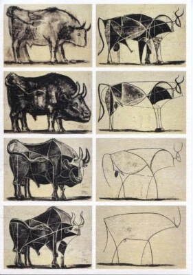 Pablo Picasso : Bulls : Archival Art Print - Image 1 of 2