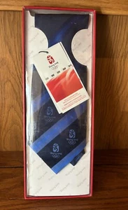 Beijing 2008 Olympics Olympics Authentic Silk Tie - Brand New & Boxed - Picture 1 of 5
