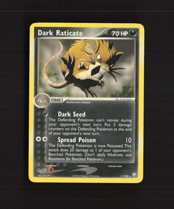Dark Raticate 17/109 EX Team Rocket Returns Rare Pokemon Card MP - Picture 1 of 10