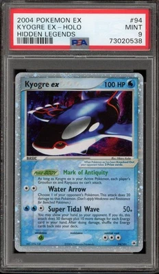 Pokemon Kyogre ex EX Hidden Legends Holo Rare #94 PSA 9 Mint - Image 1 of 2