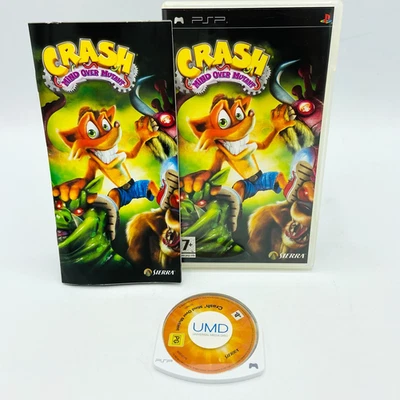 Crash Mind Over Mutant PSP Game Pal UK Complete With Manual - Image 1 of 4