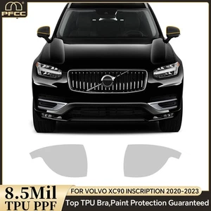 For Volvo XC90 Inscription 2020-23 Rearview Mirror Precut Paint Protection Film - Picture 1 of 20
