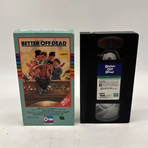 Better Off Dead VHS Key Video 1985 John Cusack Diane Franklin! - Imagen 1 de 11